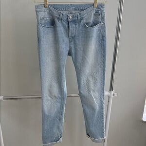 Zadig & Voltaire Men's Slim distressed Jeans in Light Blue